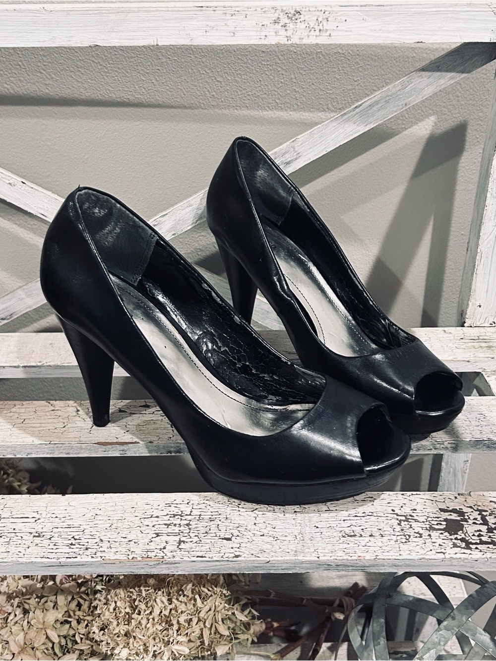 Style & Co Peep-Toe High Heels